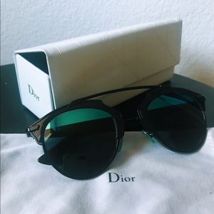 Dior “So Reals” reflective aviator sunnies